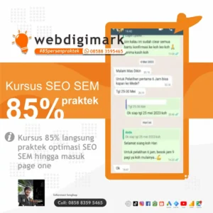 pelatihan cara optimasi website